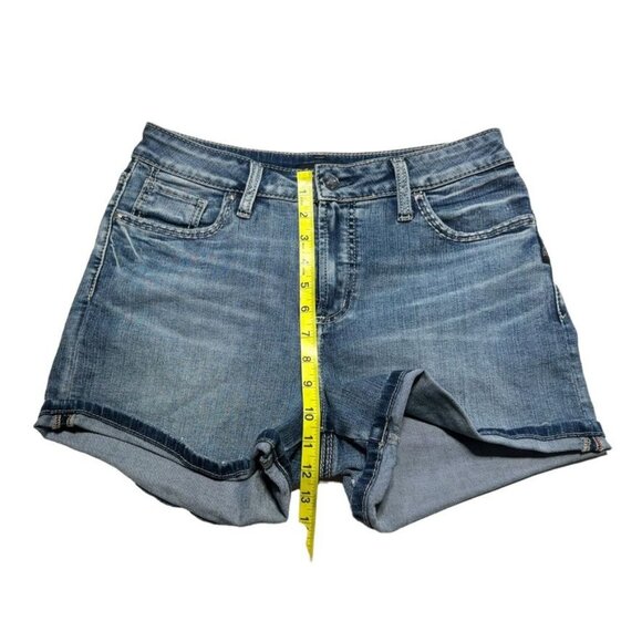 Silver Jeans Denim Shorts Blue Waist 29 - Picture 6 of 8
